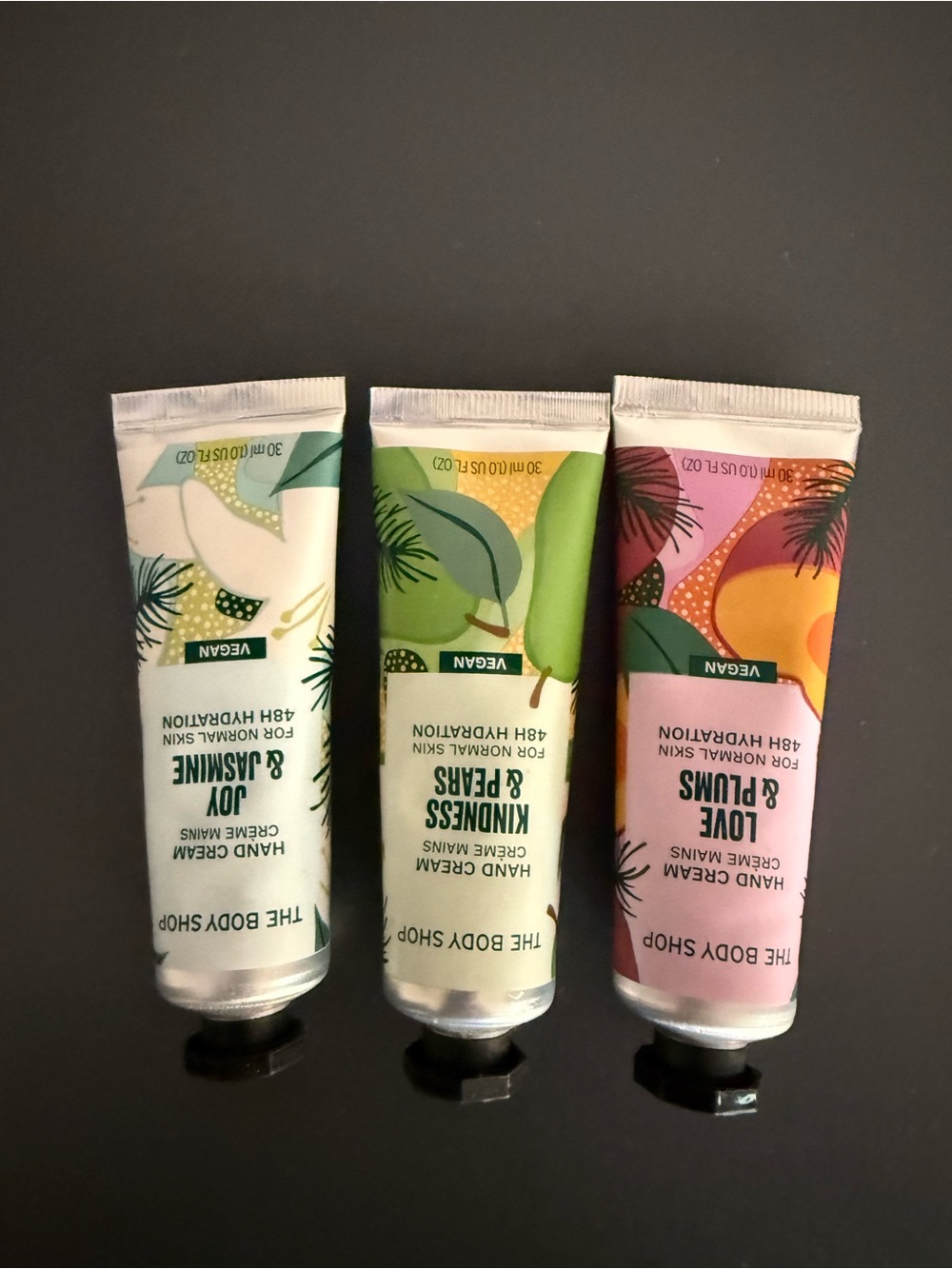 New The Body Shop Love Hand Cream Trio